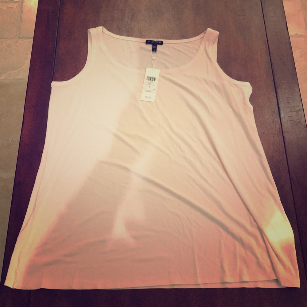 New with tags Eileen Fisher pink camisole